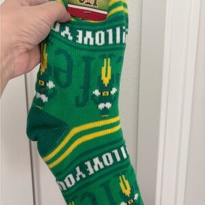ELF Unisex Fun Holiday Cozy Knit Socks NWT Final Sale
